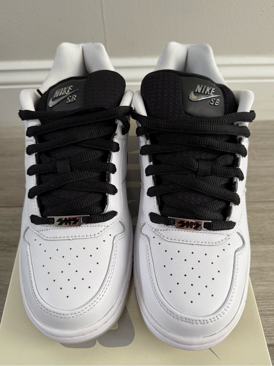 Men\'s Nike SB Zoom Air Paul Rodriguez 1 HQ6828-100 White Black Clear Sz 12 Used main image 10